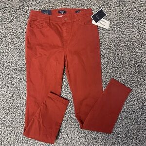 Kaari Blue Red Skinny Pant